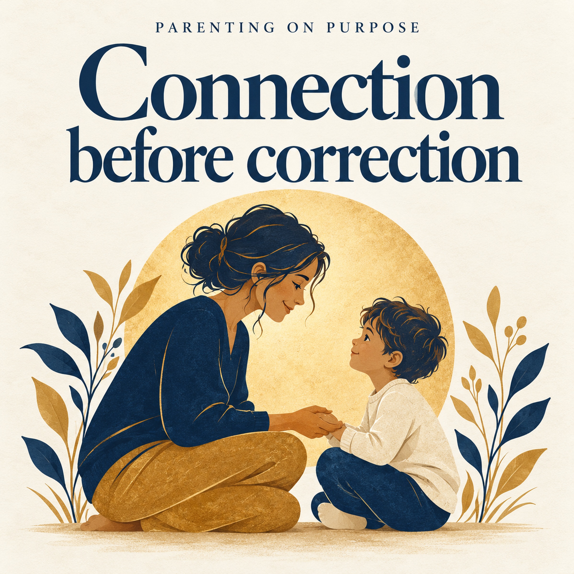 Cover for Connection before correction